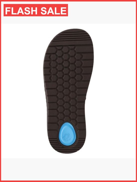 Mens Slide Sandals with Cushioned Footbed Moc Toe Slip On main image 5